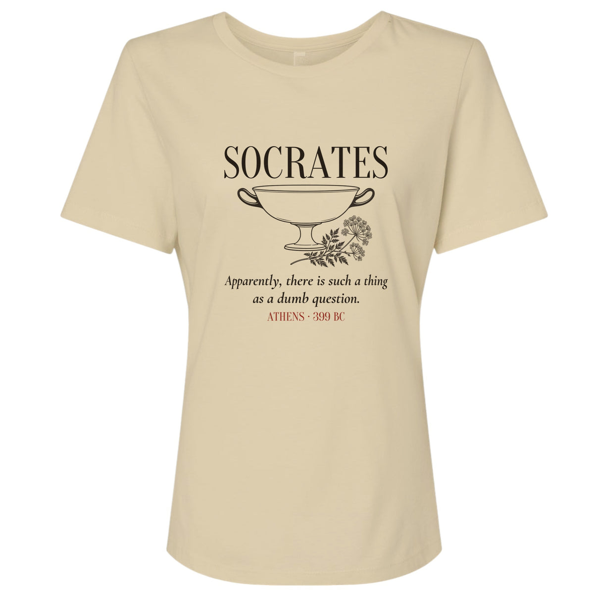 Socrates Dumb Question Women's T-Shirt