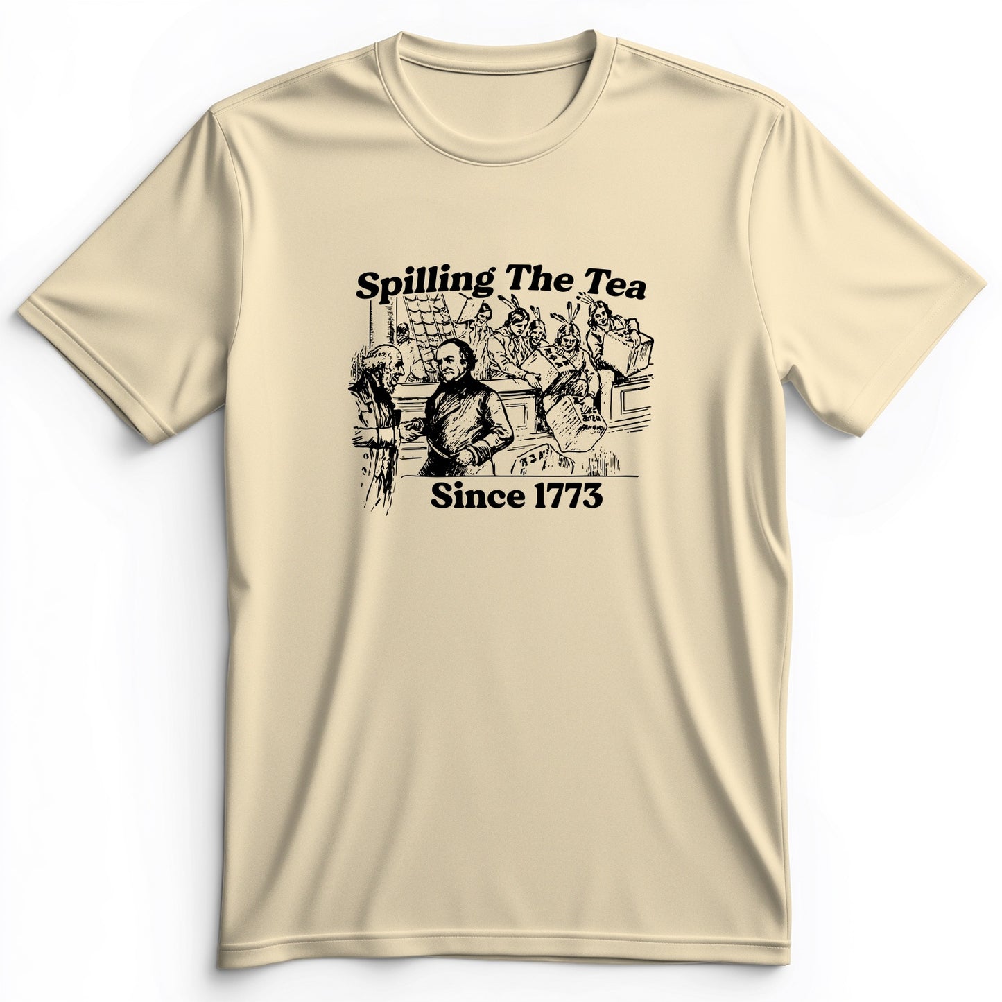 Spilling The Tea Since 1773 Premium Tee