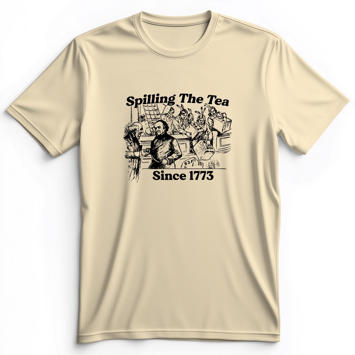 Spilling The Tea Since 1773 Premium Tee