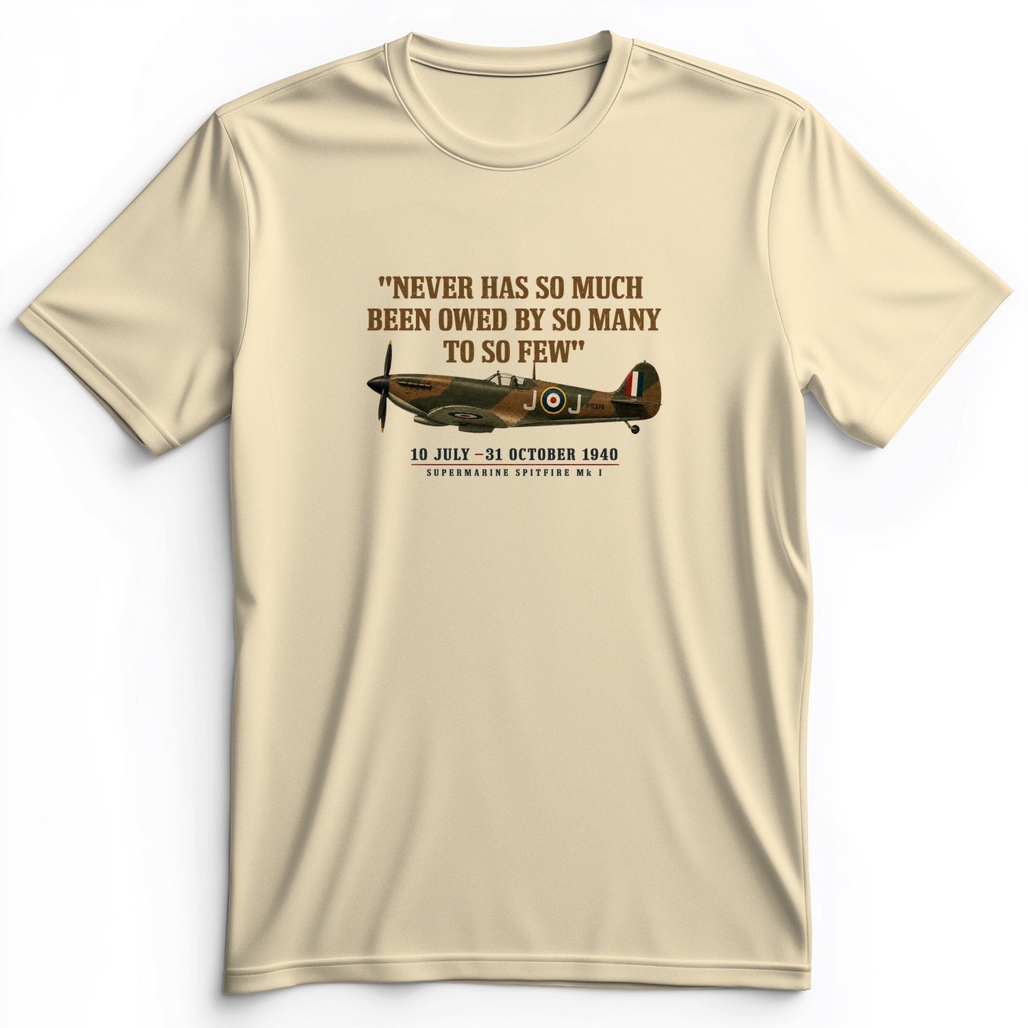 Spitfire So Few Quote Premium Tee