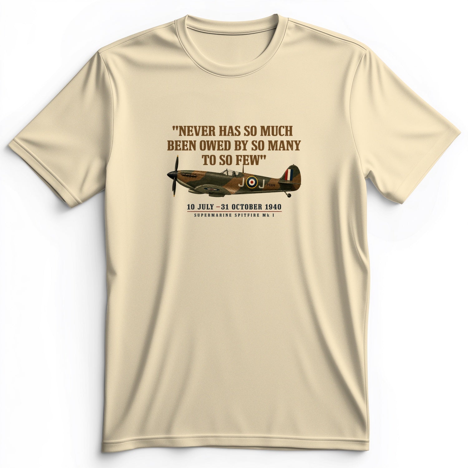 Spitfire So Few Quote Premium Tee