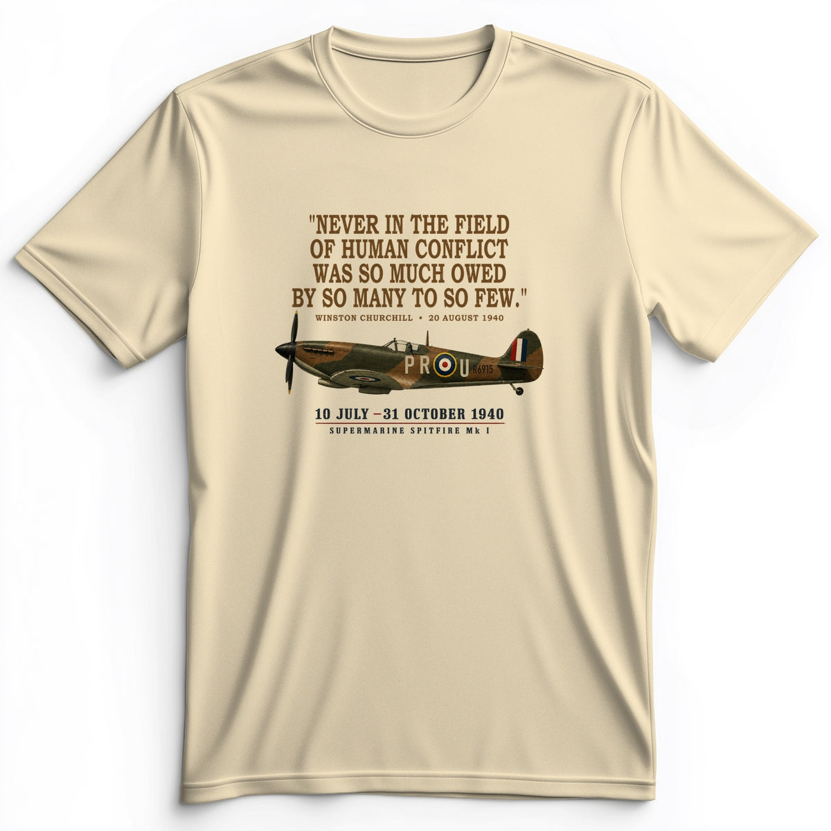 Spitfire So Few Quote Premium Tee