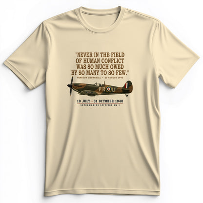 Spitfire So Few Quote Premium Tee