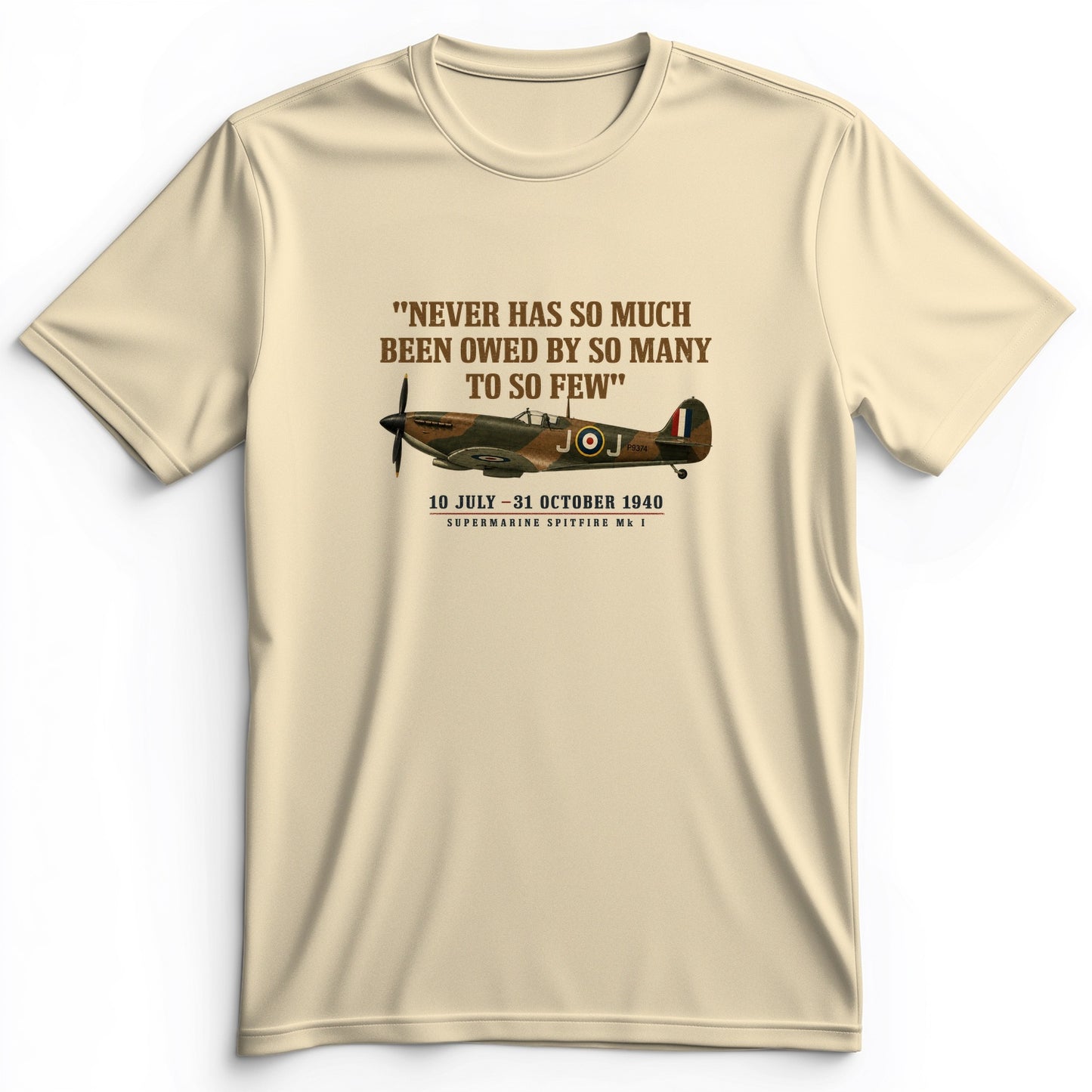 Spitfire So Few Quote Premium Tee