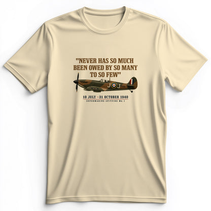 Spitfire So Few Quote Premium Tee