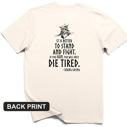Stand and Fight Back Print T-Shirt