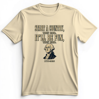 Start a Country Premium Tee