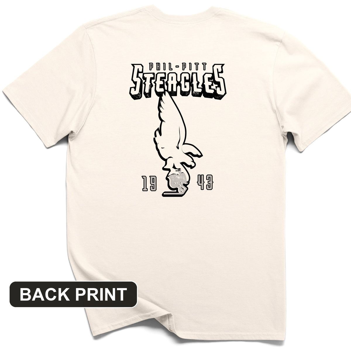 Steagles Back Print T-Shirt