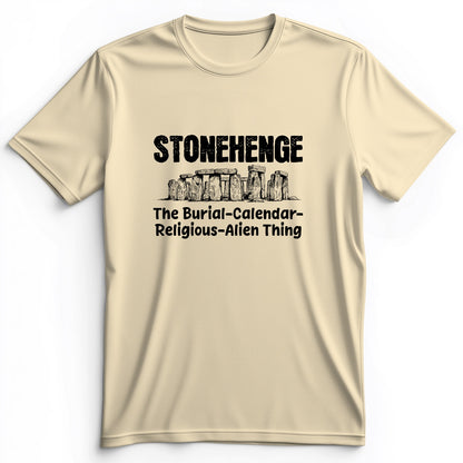 Stonehenge Burial Thing Premium Tee