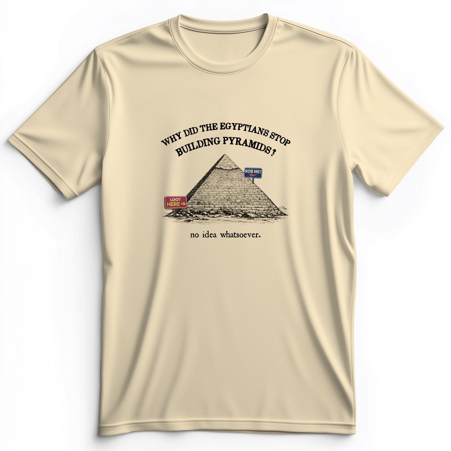 Stop Building Pyramids Premium Tee