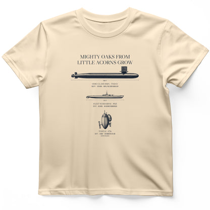 Submarine Evolution Acorns T-Shirt