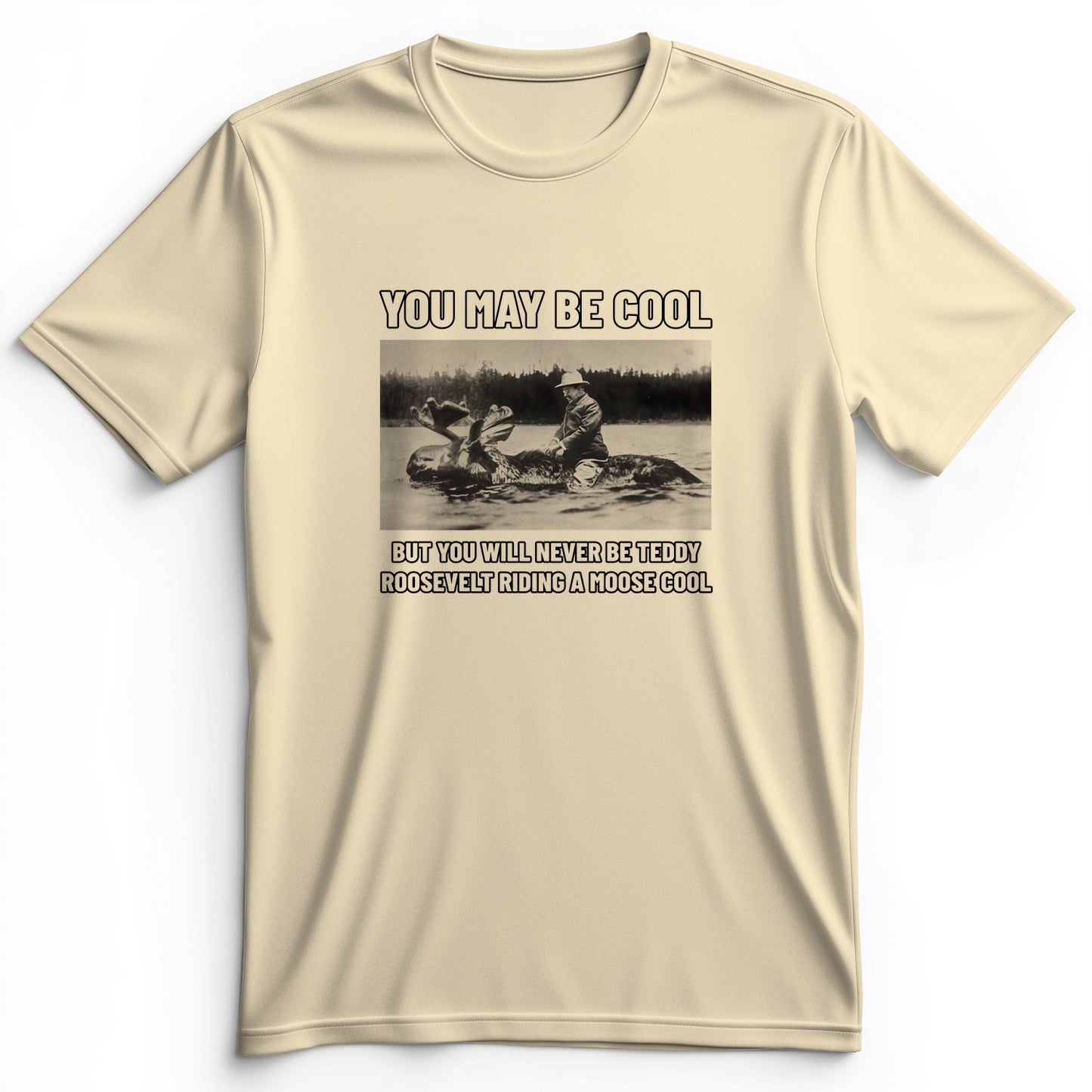 Teddy Riding Moose Premium Tee