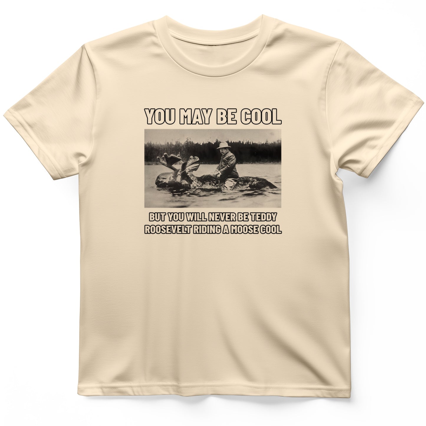 Teddy Riding Moose T-Shirt