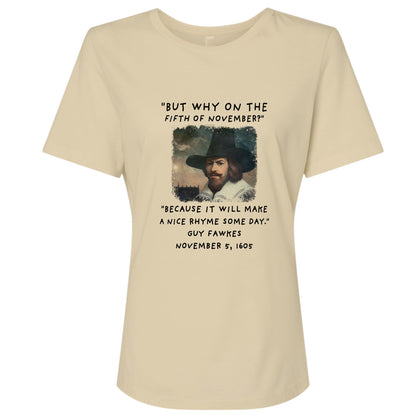 The 5th Of November Women's T-Shirt