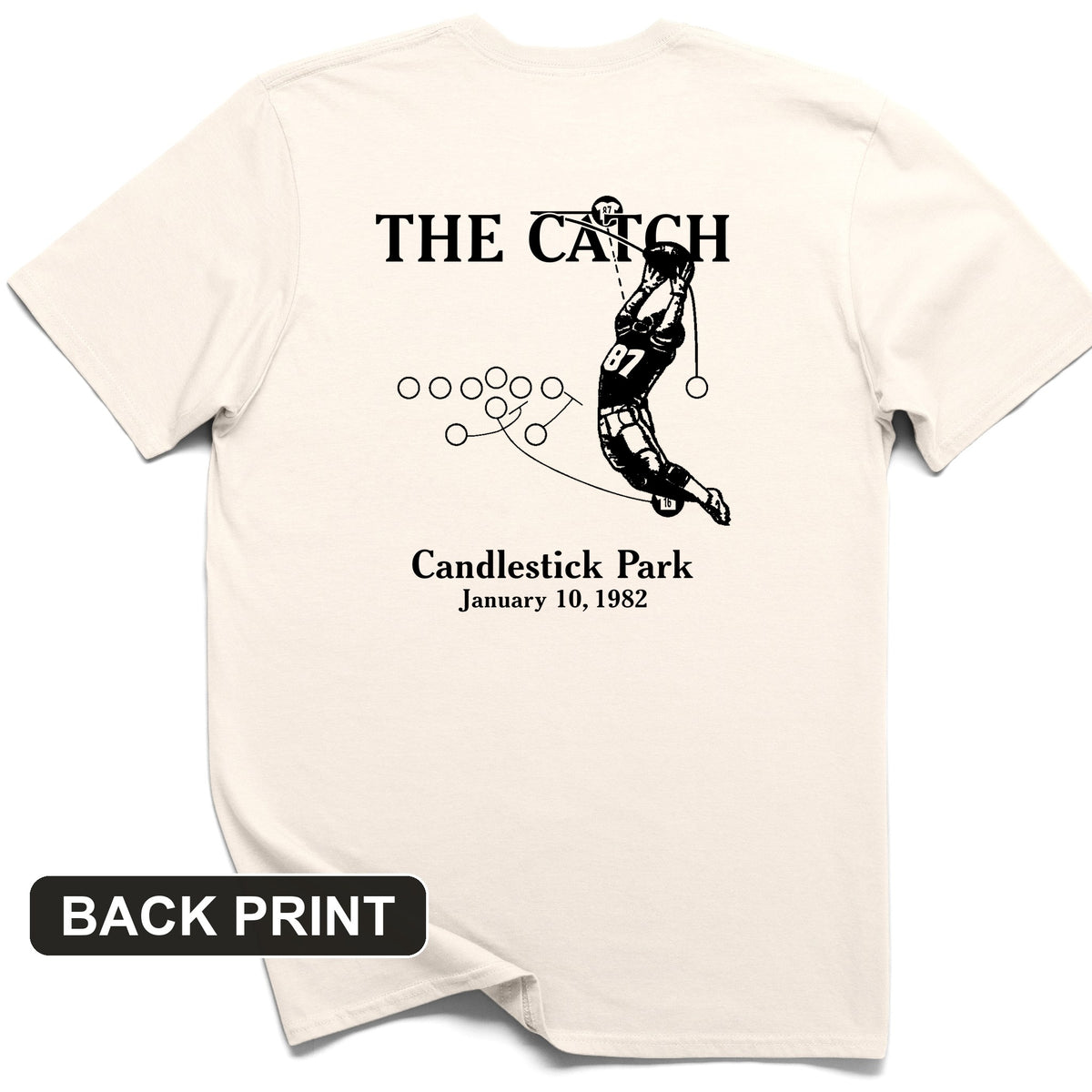 The Catch Back Print T-Shirt