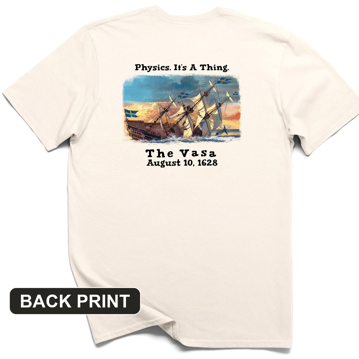 The Vasa Back Print T-Shirt