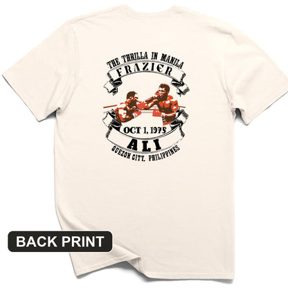 Thrilla In Manila Back Print T-Shirt