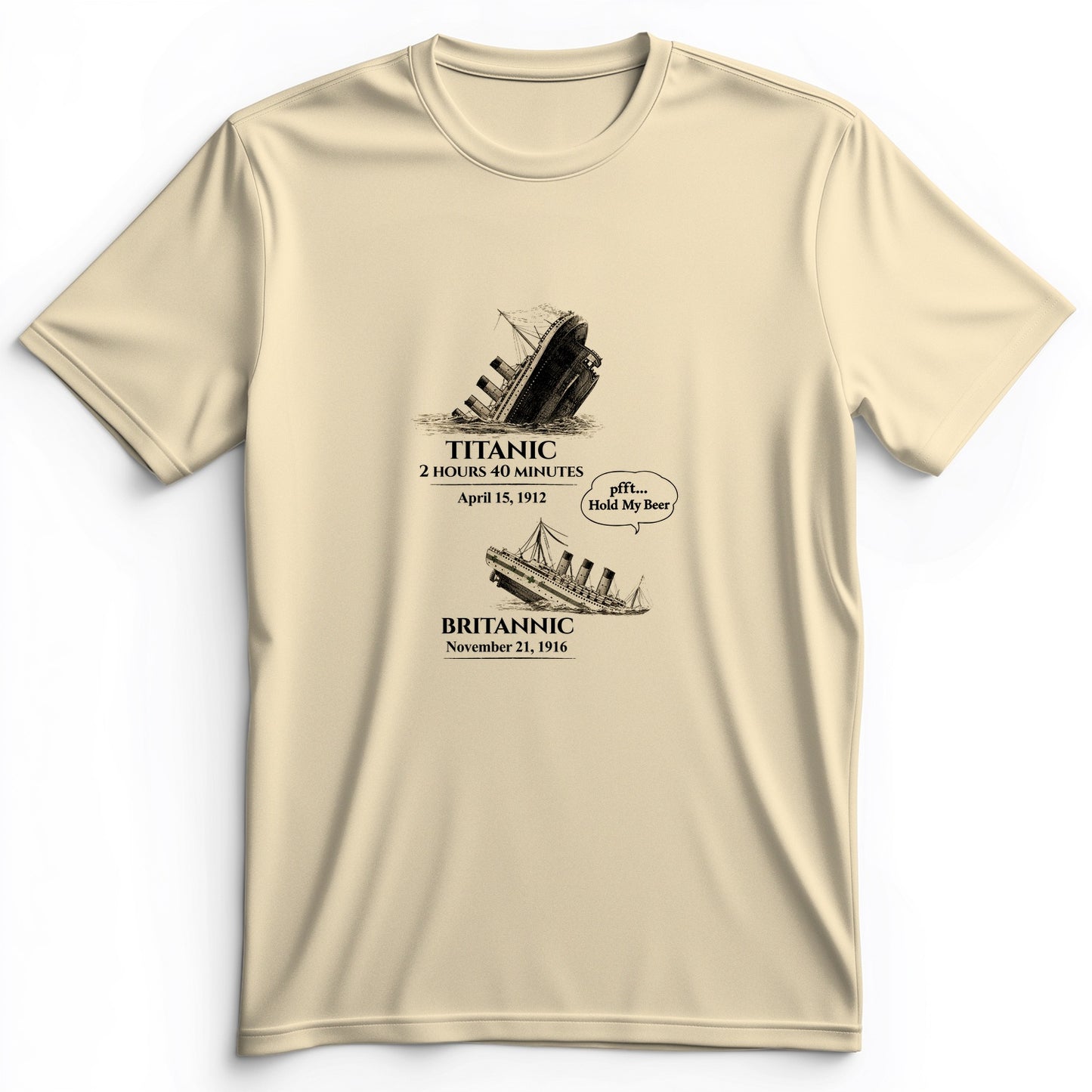 Titanic and Britannic Premium Tee