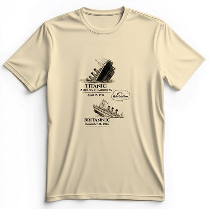 Titanic and Britannic Premium Tee