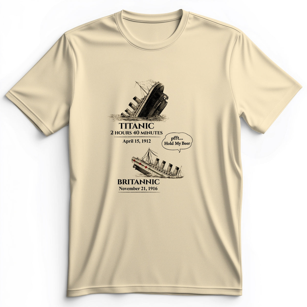 Titanic and Britannic Premium Tee