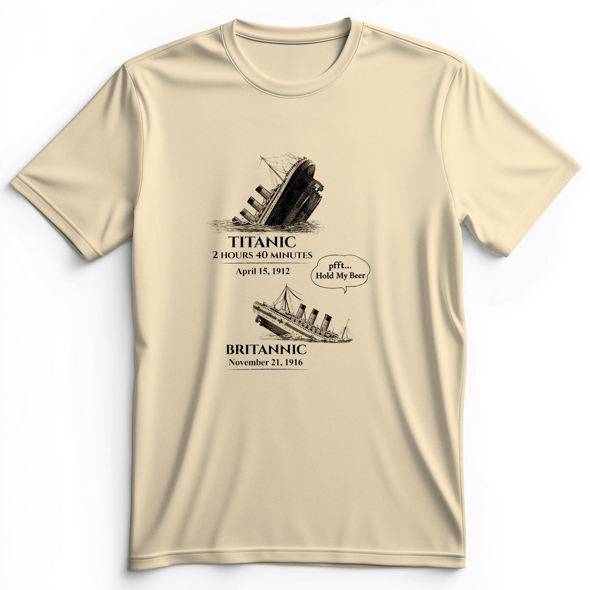 Titanic and Britannic Premium Tee