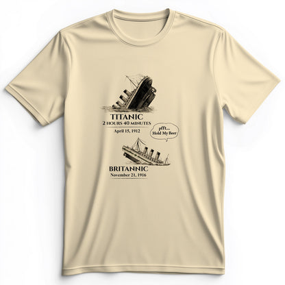 Titanic and Britannic Premium Tee
