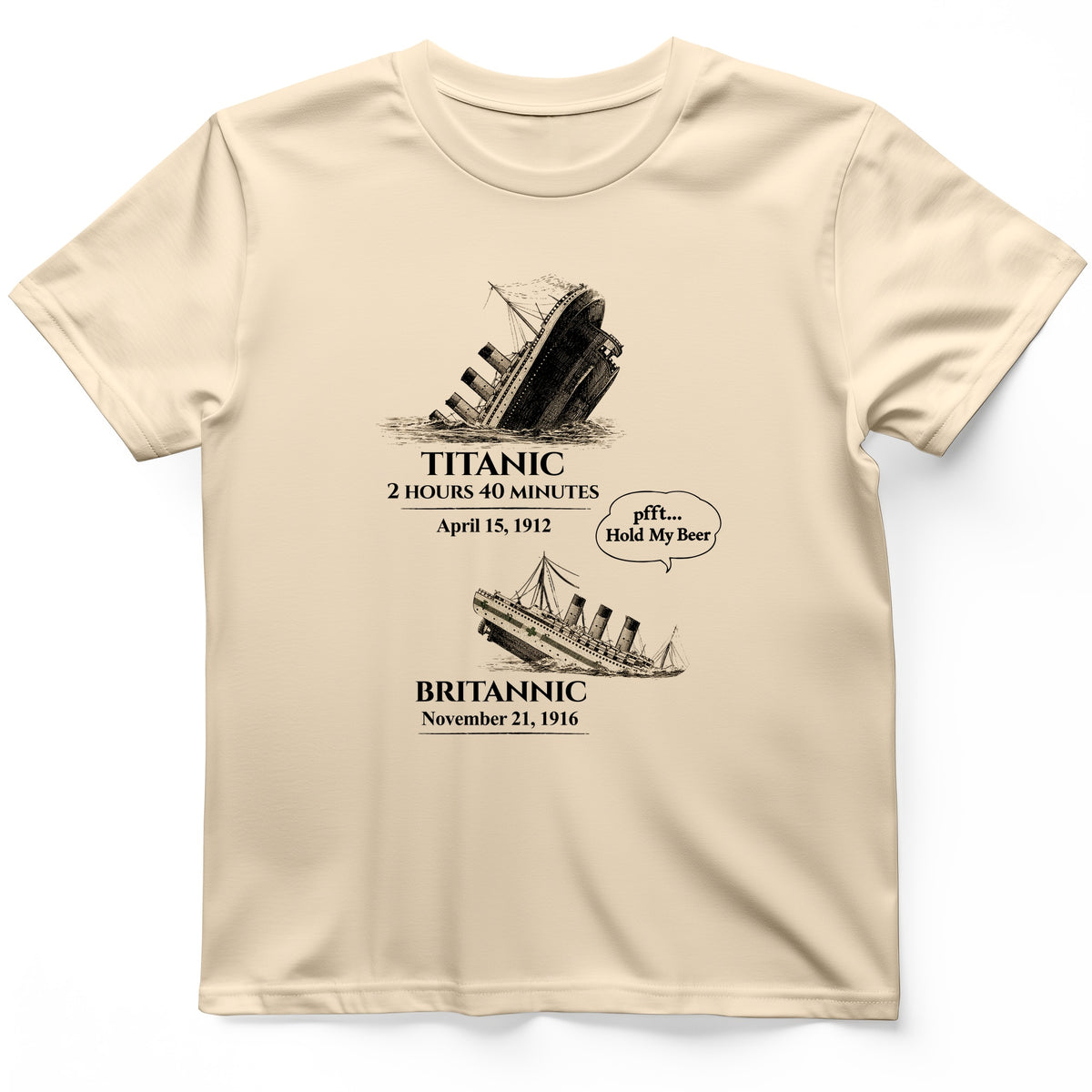 Titanic and Britannic T-Shirt