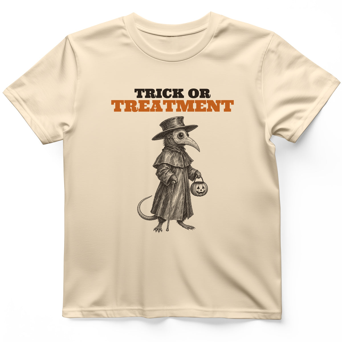 Trick Or Treatment Plague Rat T-Shirt