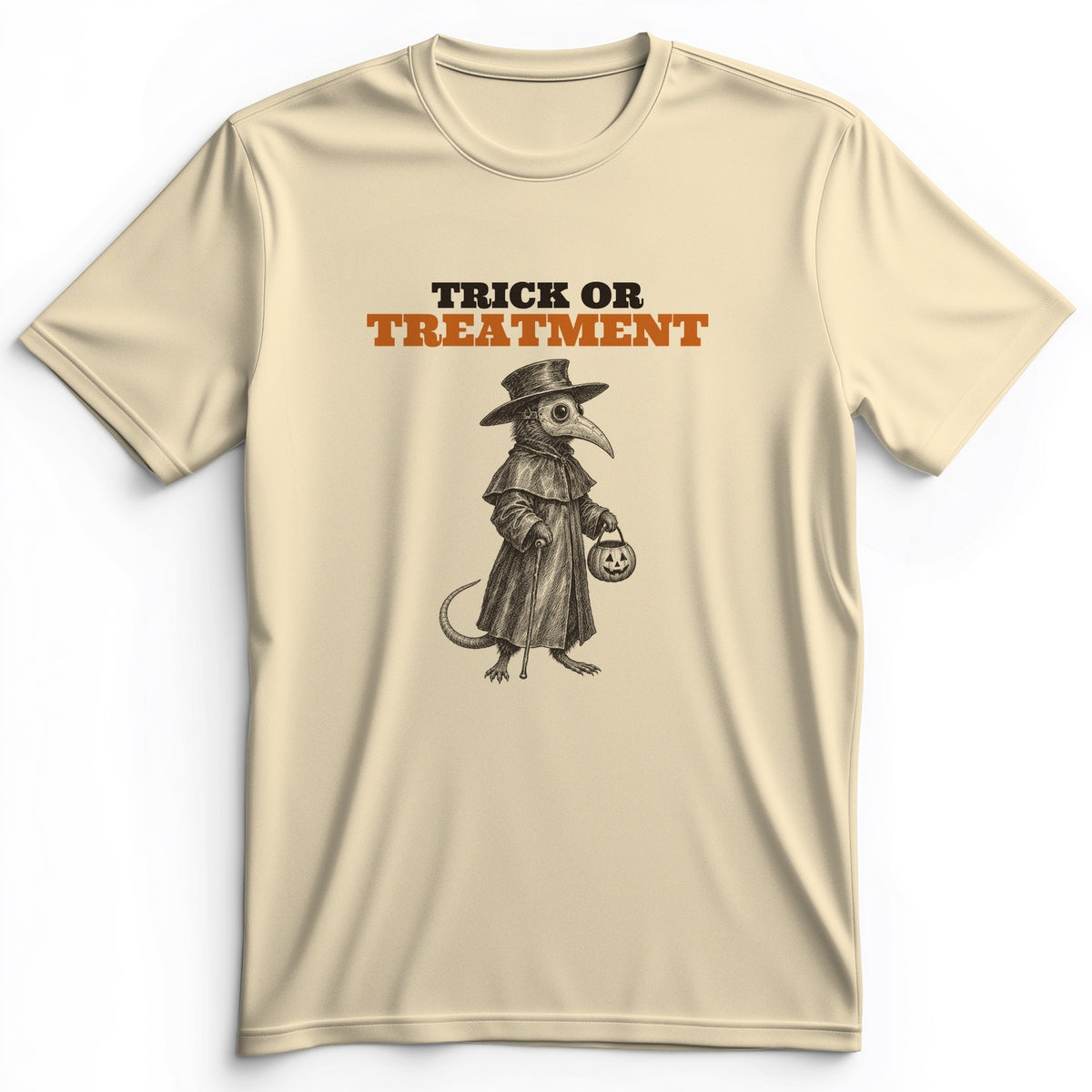 Trick Or Treatment Plague Rat Premium Tee