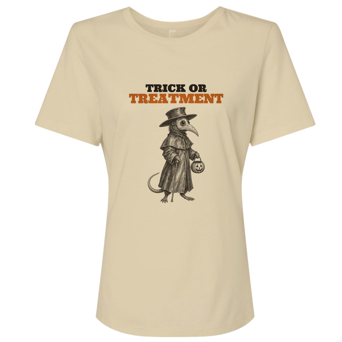 Trick Or Treatment Plague Rat Women's T-Shirt