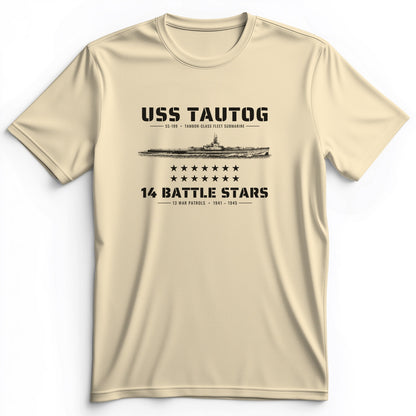 USS Tautog 14 Battle Stars Premium Tee