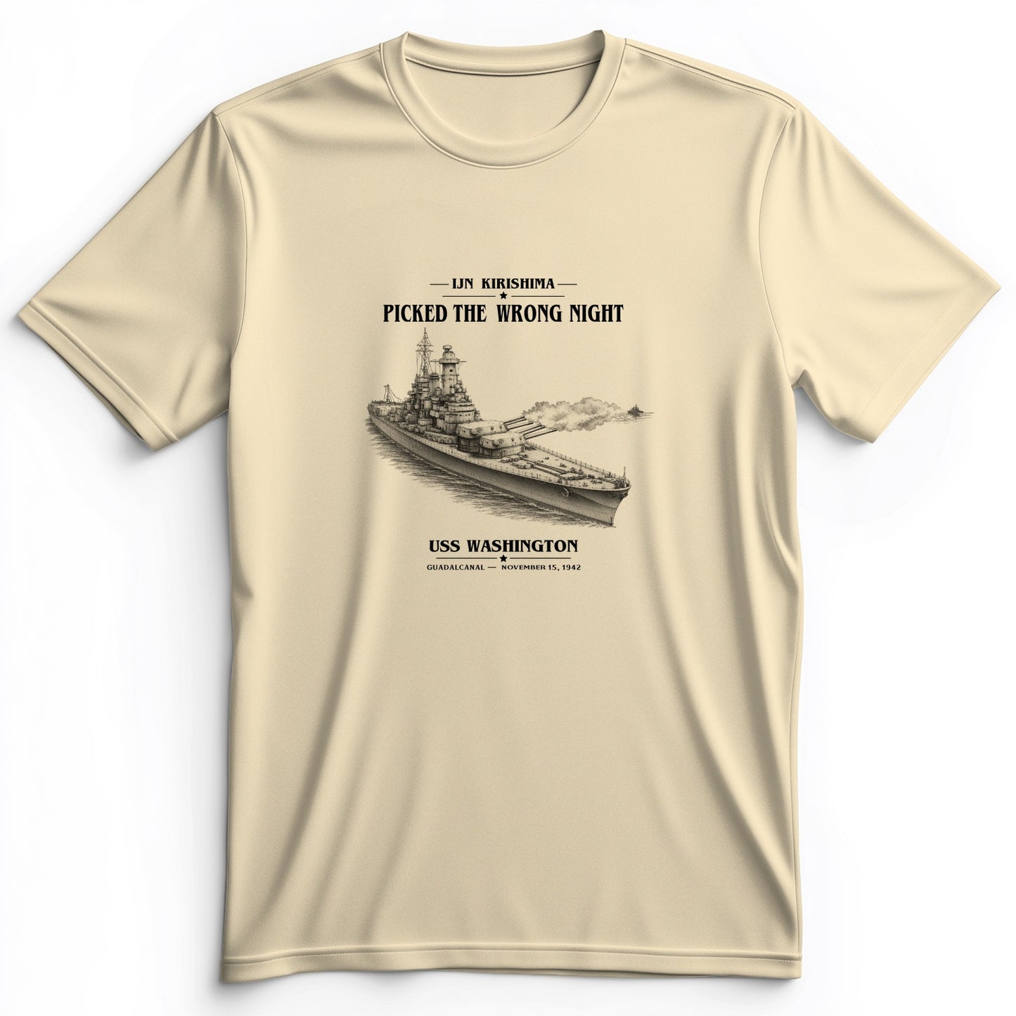 USS Washington at Guadalcanal Premium Tee