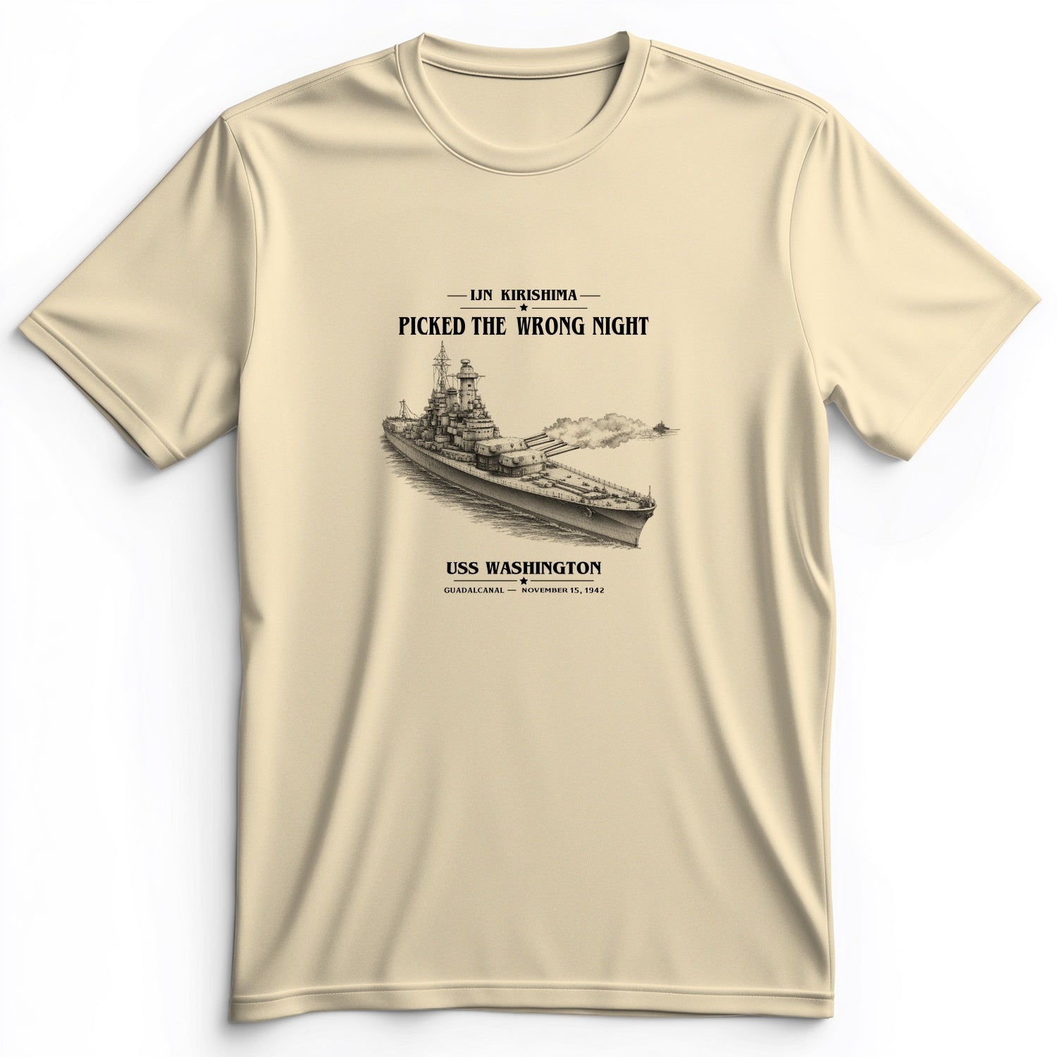USS Washington at Guadalcanal Premium Tee