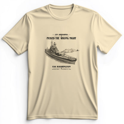 USS Washington at Guadalcanal Premium Tee