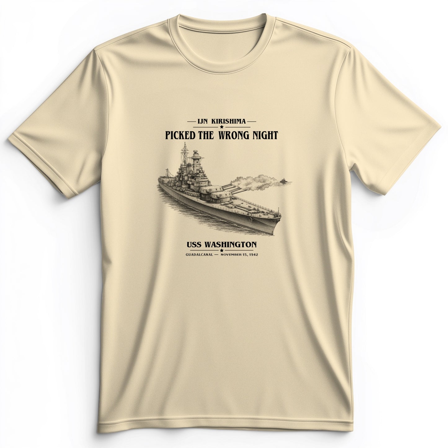 USS Washington at Guadalcanal Premium Tee