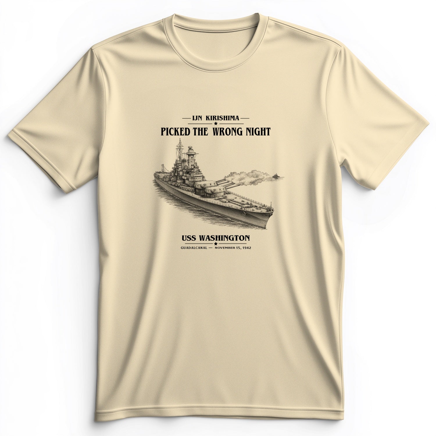 USS Washington at Guadalcanal Premium Tee