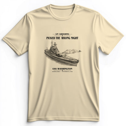 USS Washington at Guadalcanal Premium Tee