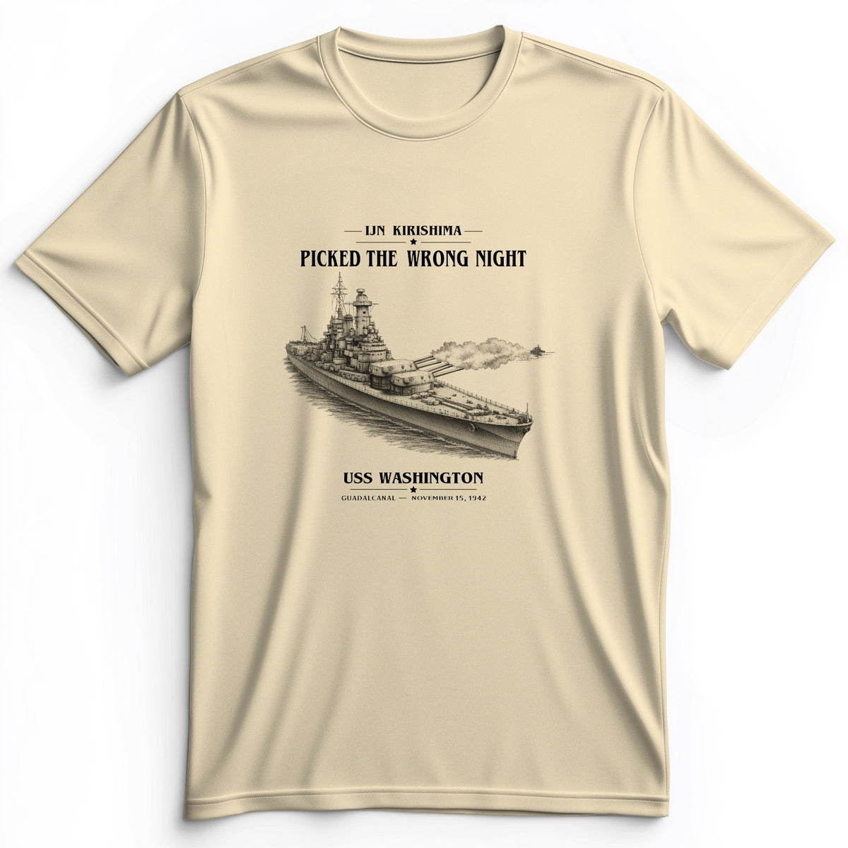 USS Washington at Guadalcanal Premium Tee