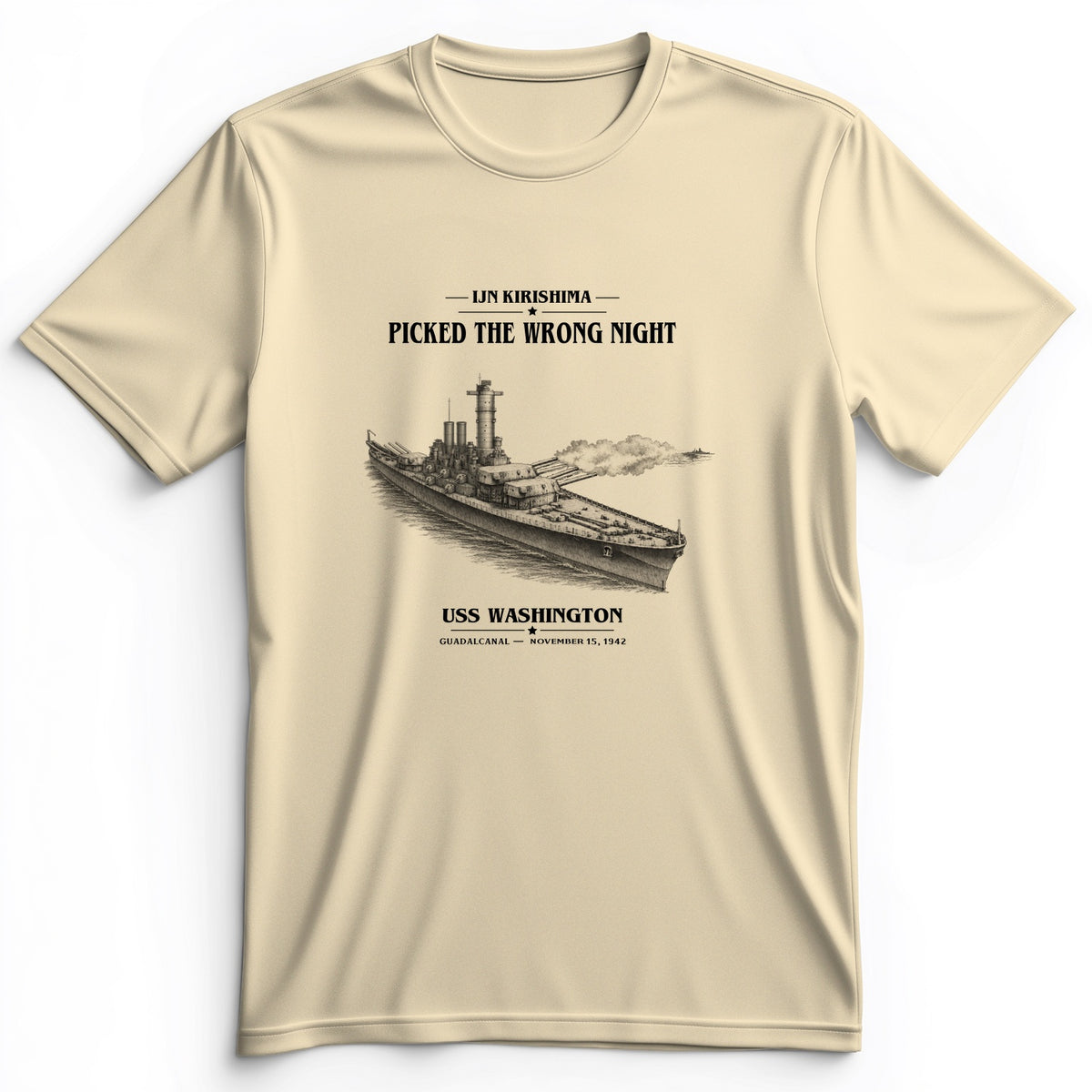 USS Washington at Guadalcanal Premium Tee