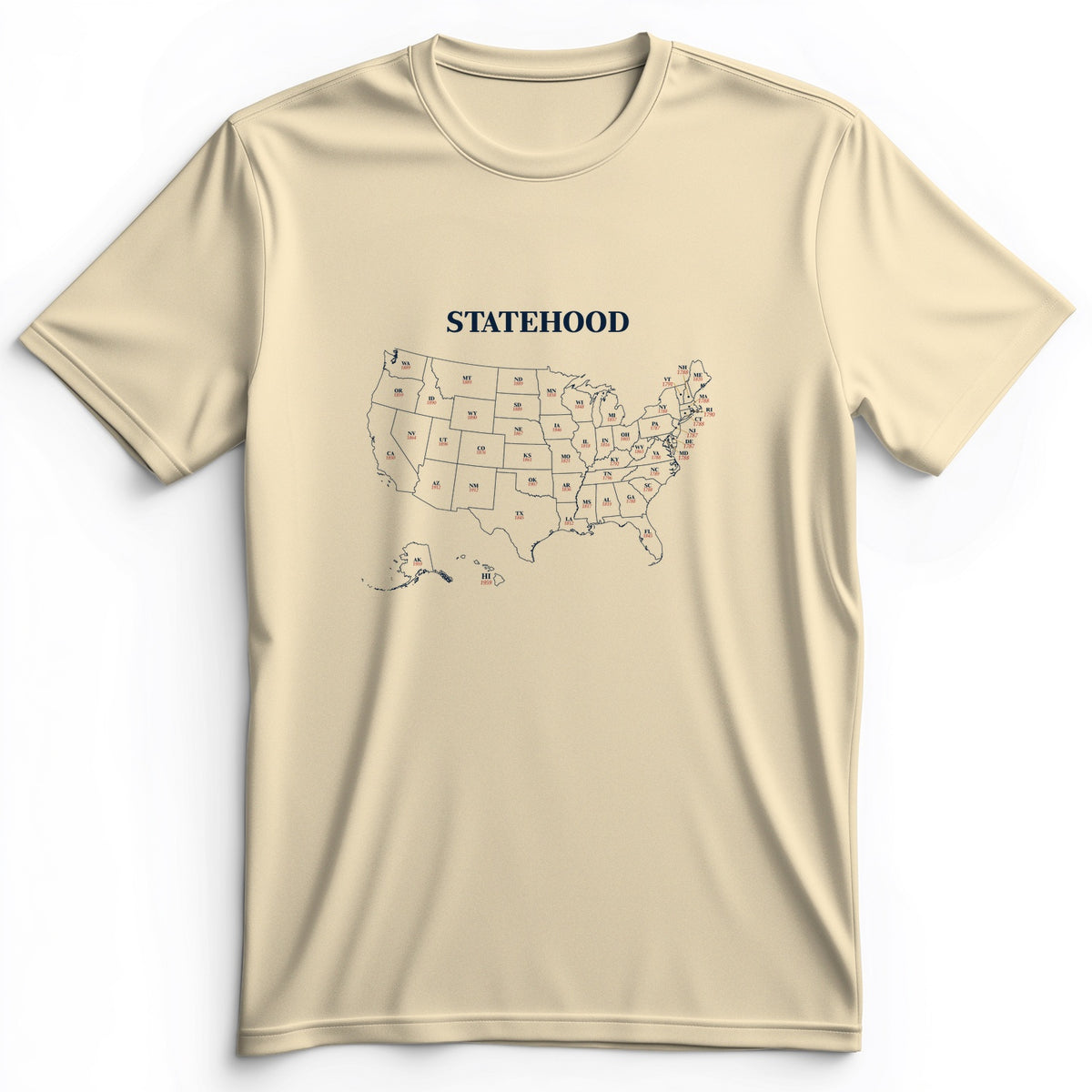 US Statehood Premium Tee