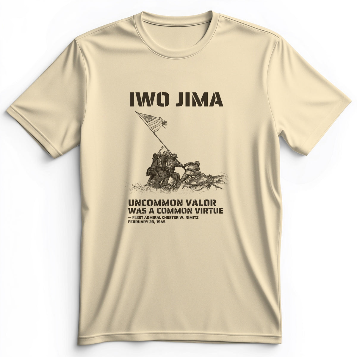 Uncommon Valor Iwo Jima Premium Tee
