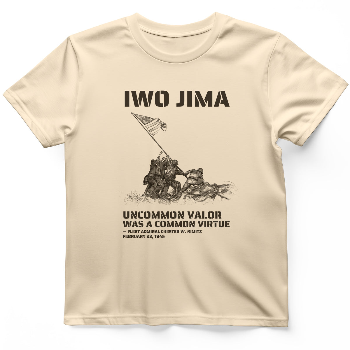 Uncommon Valor Iwo Jima T-Shirt