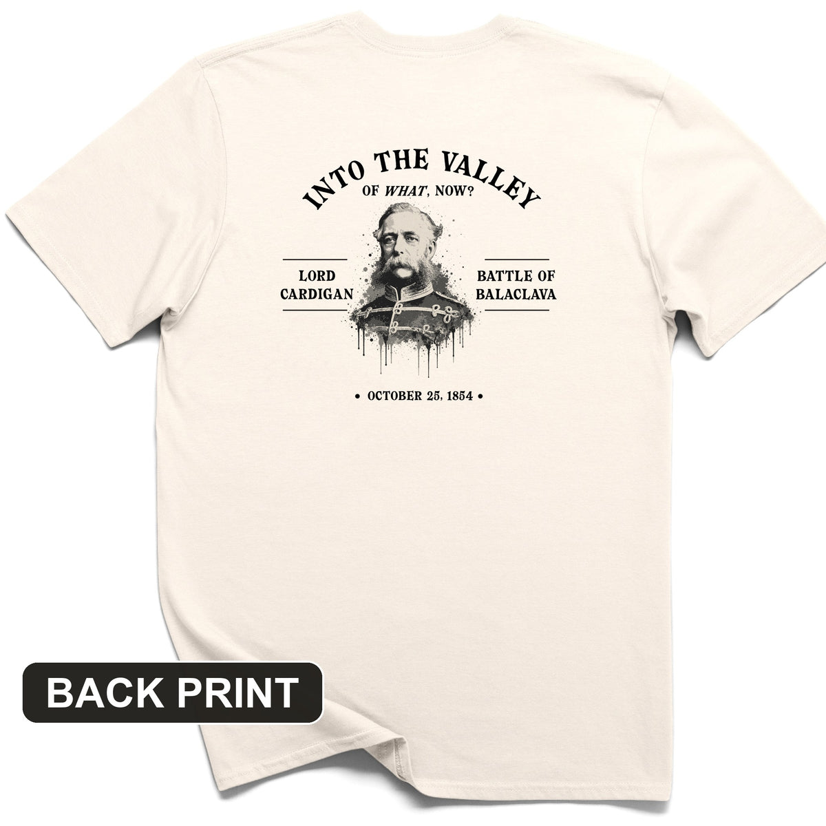 Valley Of What Now Back Print T-Shirt