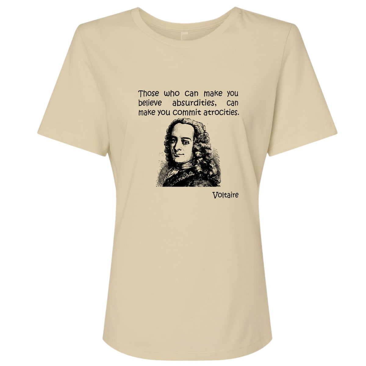 Voltaire Absurdities Women's T-Shirt