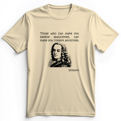 Voltaire Absurdities Premium Tee