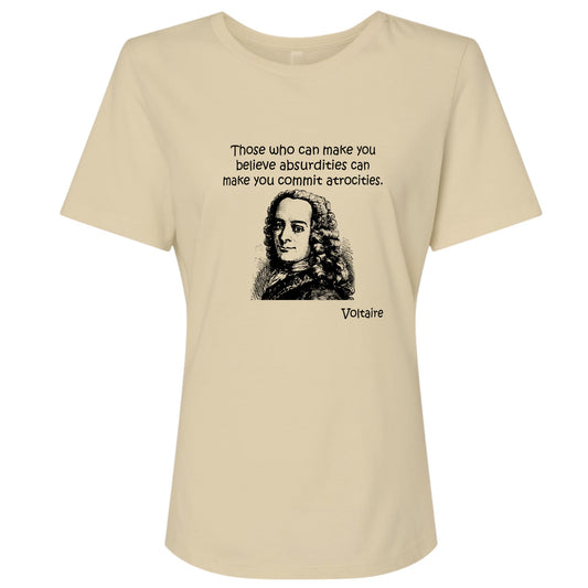 Voltaire Absurdities Women's T-Shirt