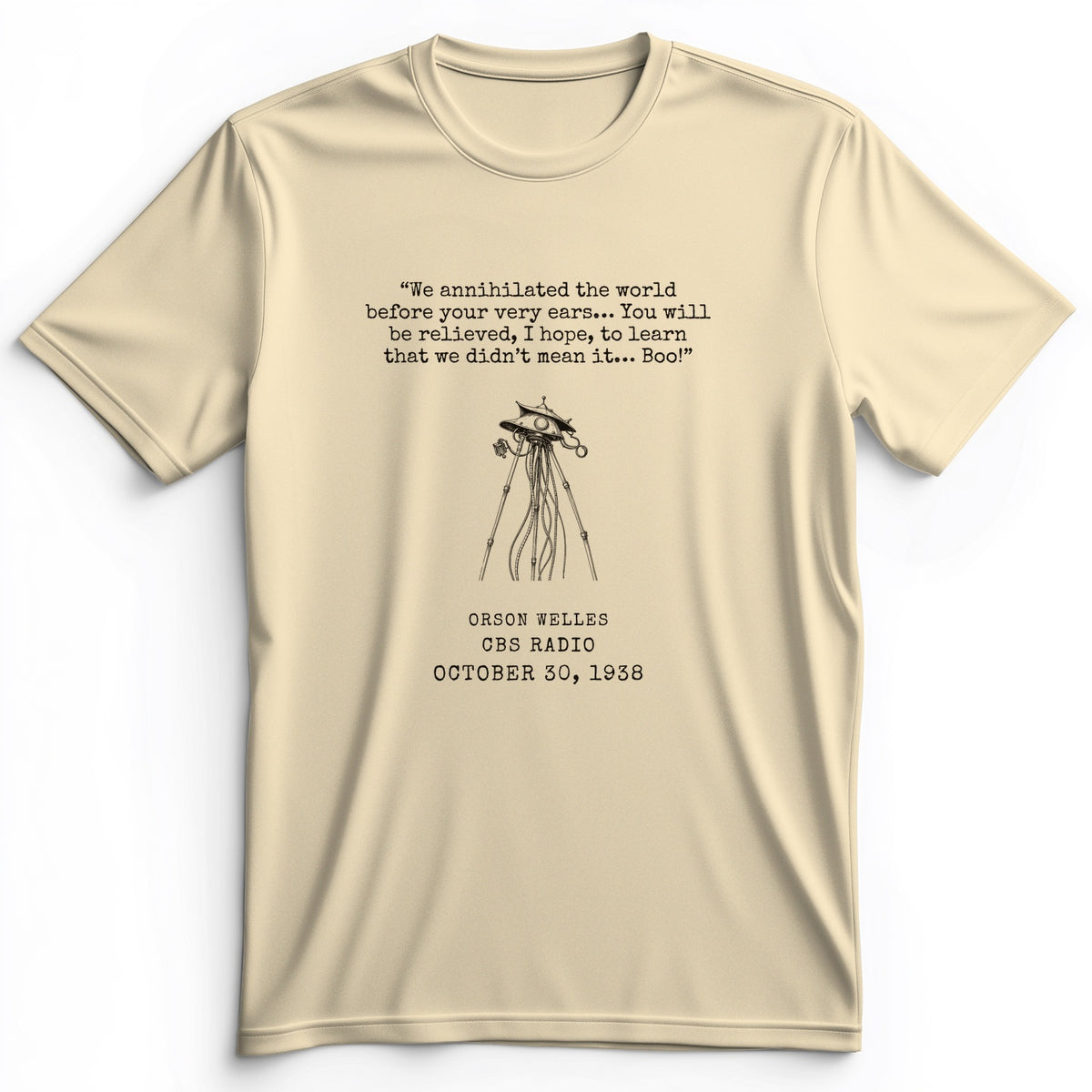 War Of The Worlds Boo Premium Tee