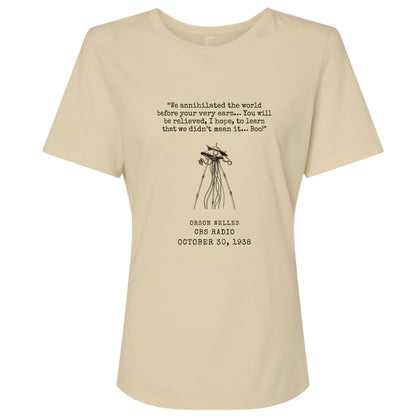 War Of The Worlds Boo Women's T-Shirt