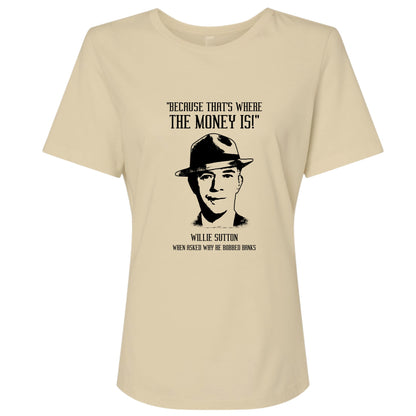 Willie Sutton Women's T-Shirt