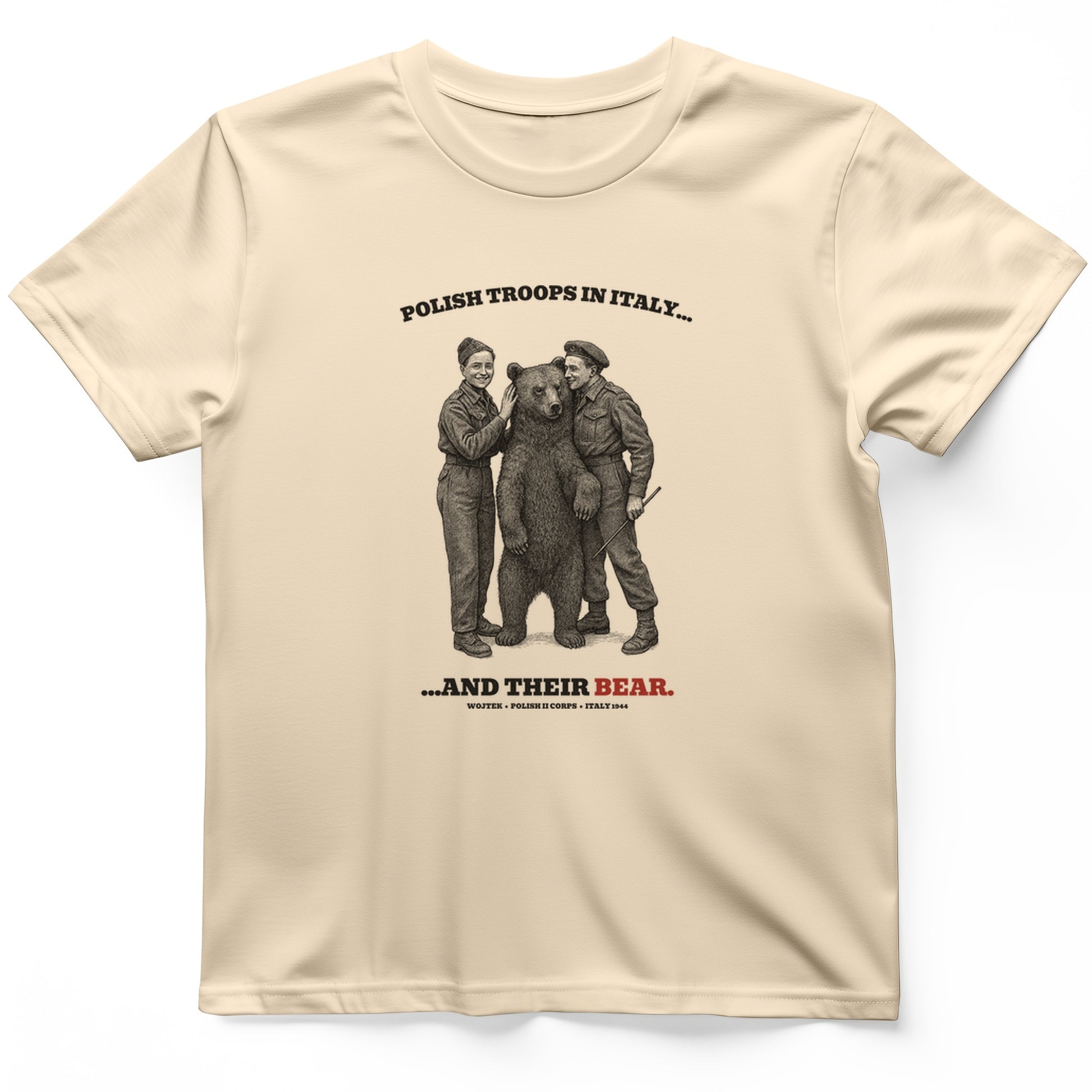 Wojtek Polish Troops Italy T-Shirt